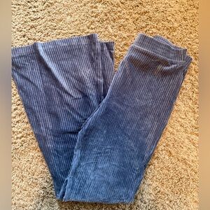 Aerie Blue Ribbed Pants